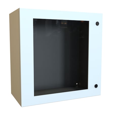 Hammond 1/4 Turn Latch Electrical Enclosures, 24 in H, 12 in D, 24 in W EN4SD242412WLG